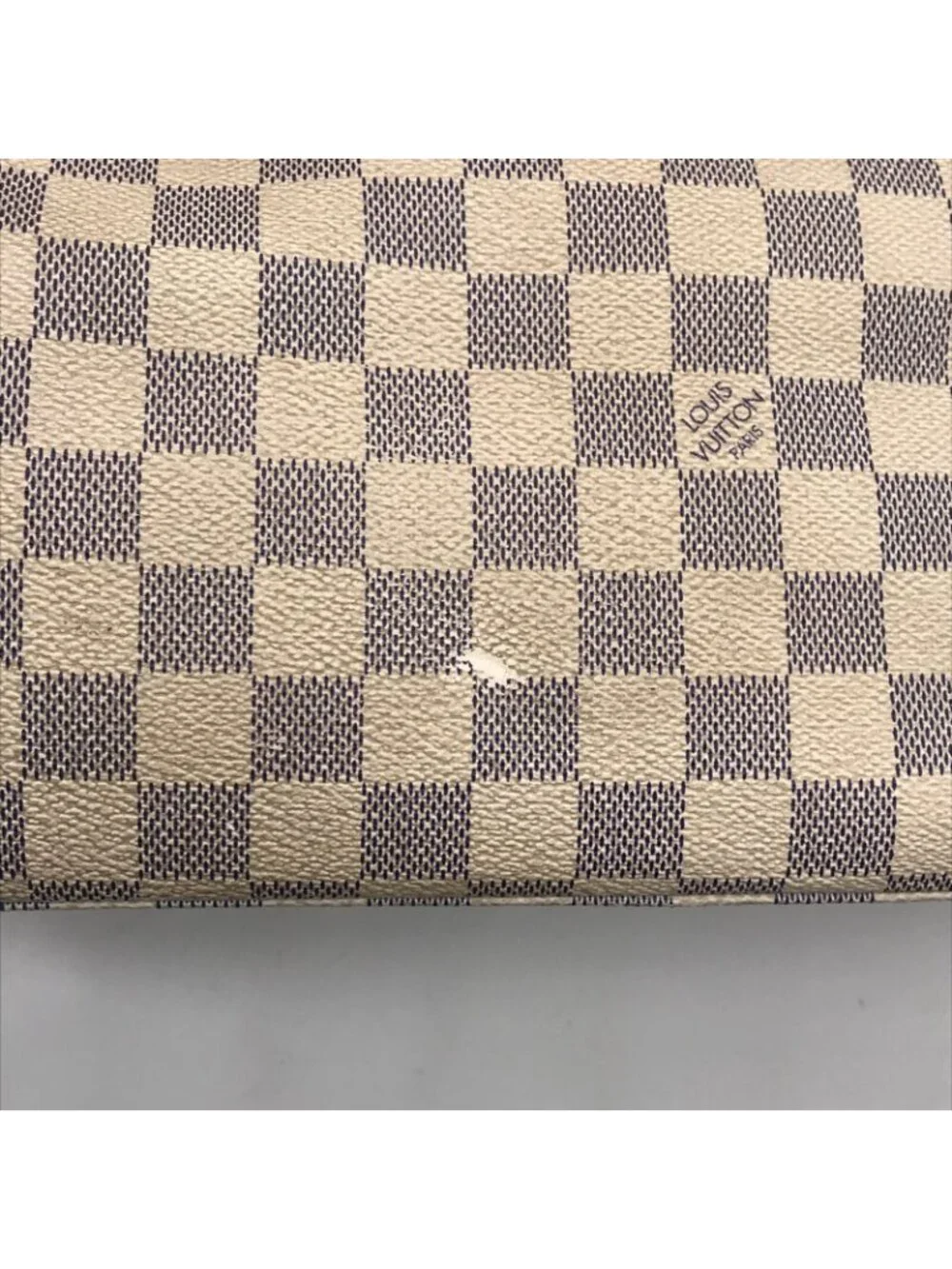 Louis Vuitton Damier Azur Hampstead MM Tote Shoulder Bag Price Negotiation
